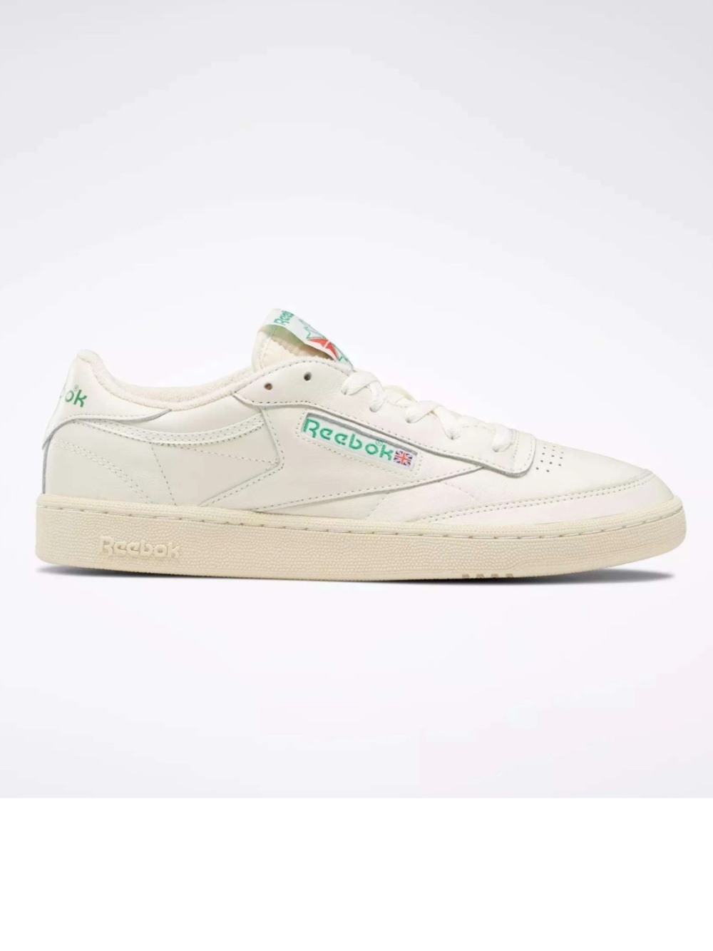 Reebok Club C 85 in Chalk size 10